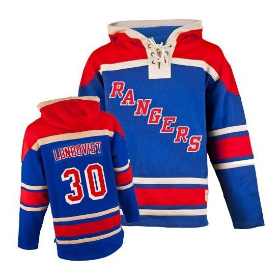 New York Rangers Men Small Screened Lundqvist #30 Jersey T-shirt C1 2895