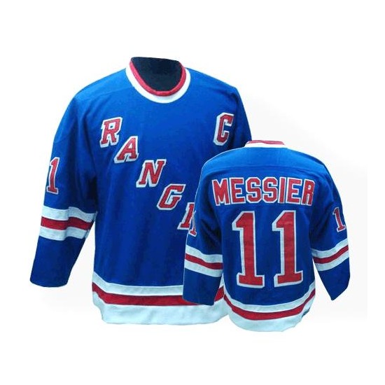 Women's Authentic New York Rangers Mark Messier White Away Official Reebok  Jersey
