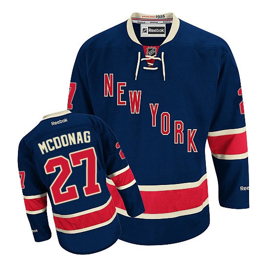 Ryan McDonagh Signed New York Rangers Navy Heritage Jersey - NHL Auctions