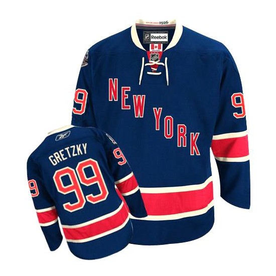 Adult Authentic New York Rangers Wayne Gretzky Cream Winter