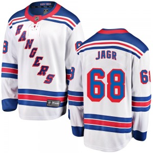 Jaromir Jagr 05'06 Liberty New York Rangers PHOTOMATCHED Game Worn Jersey