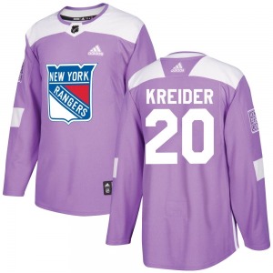 Chris Kreider New York Rangers Men's Royal Backer Long Sleeve T