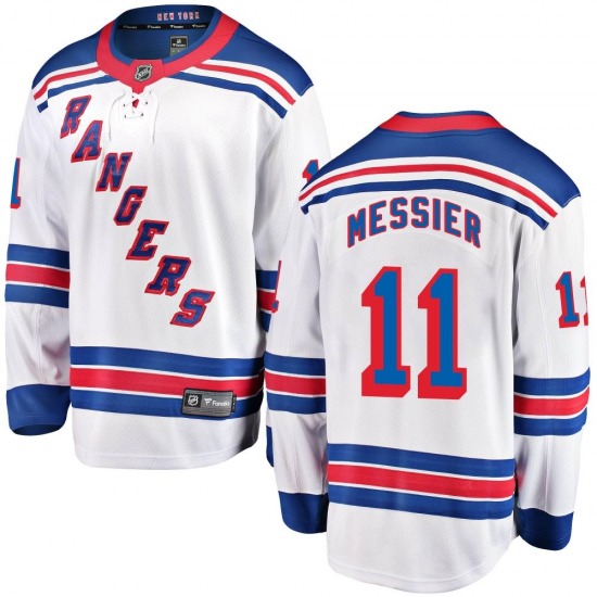 Adult Premier New York Rangers Mark Messier Cream Winter